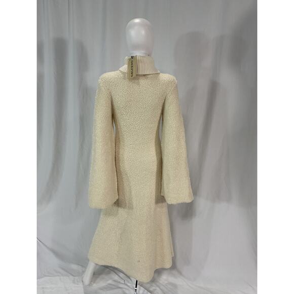 Grlfrnd 'Maeko Boucle' White Turtleneck Dress Size M - NWT - Picture 3 of 5